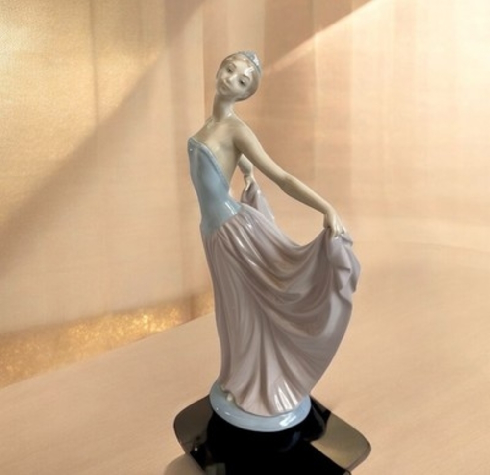 Vintage 1979 Lladro The Dancer Ballerina Figurine 12" Spain Porcelain Signed